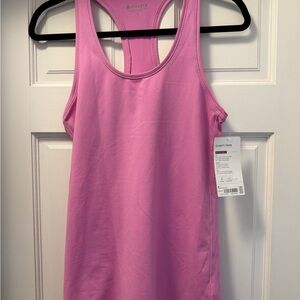 Athleta Pink Racerback Shanti Tank Top
